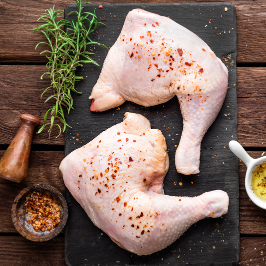 Chicken Quarters, Non-GMO Corn & Soy free